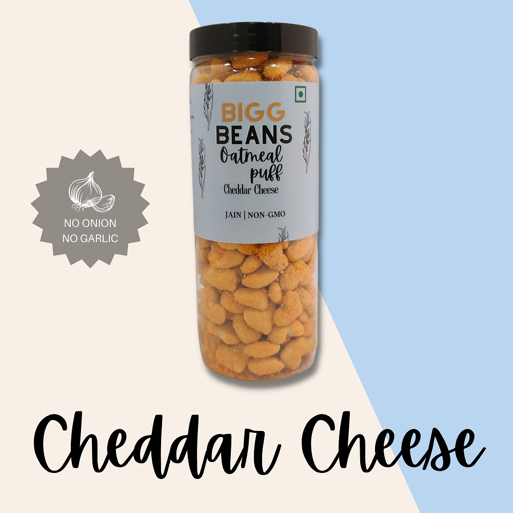 Oatmeal puff Cheddar cheese Health Total