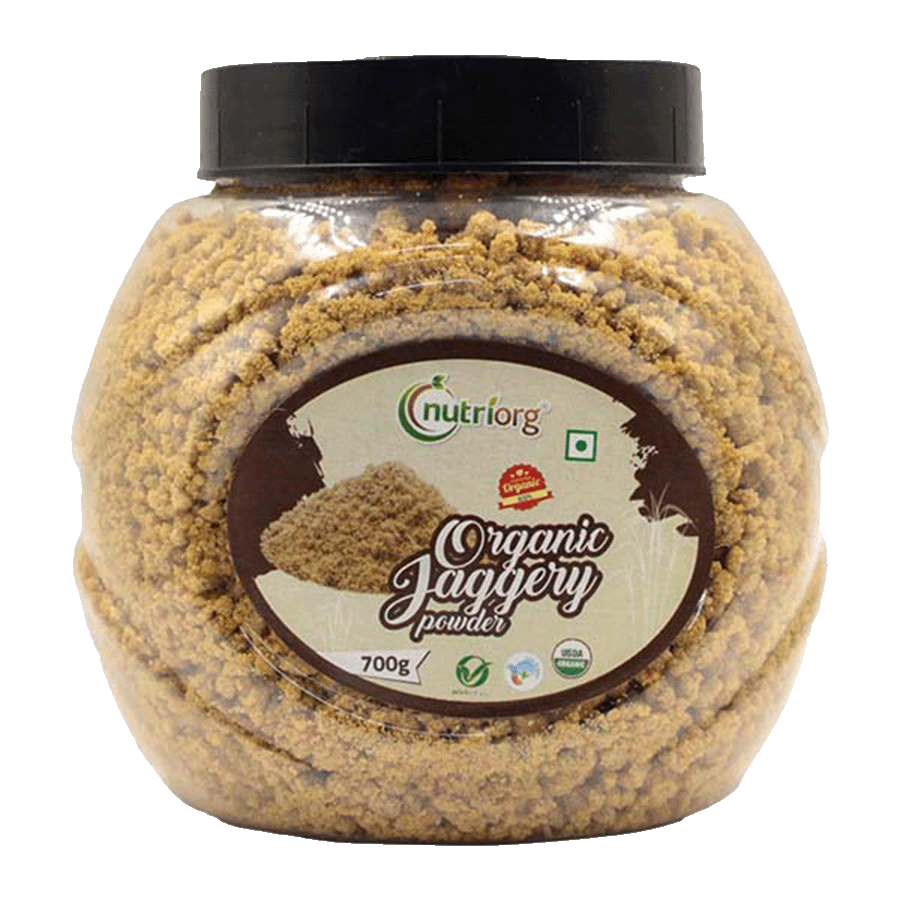 Nutriorg Certified Organic Jaggery Powder 700g Health Total nutriorg-certified-organic-jaggery-powder-700g-health-total