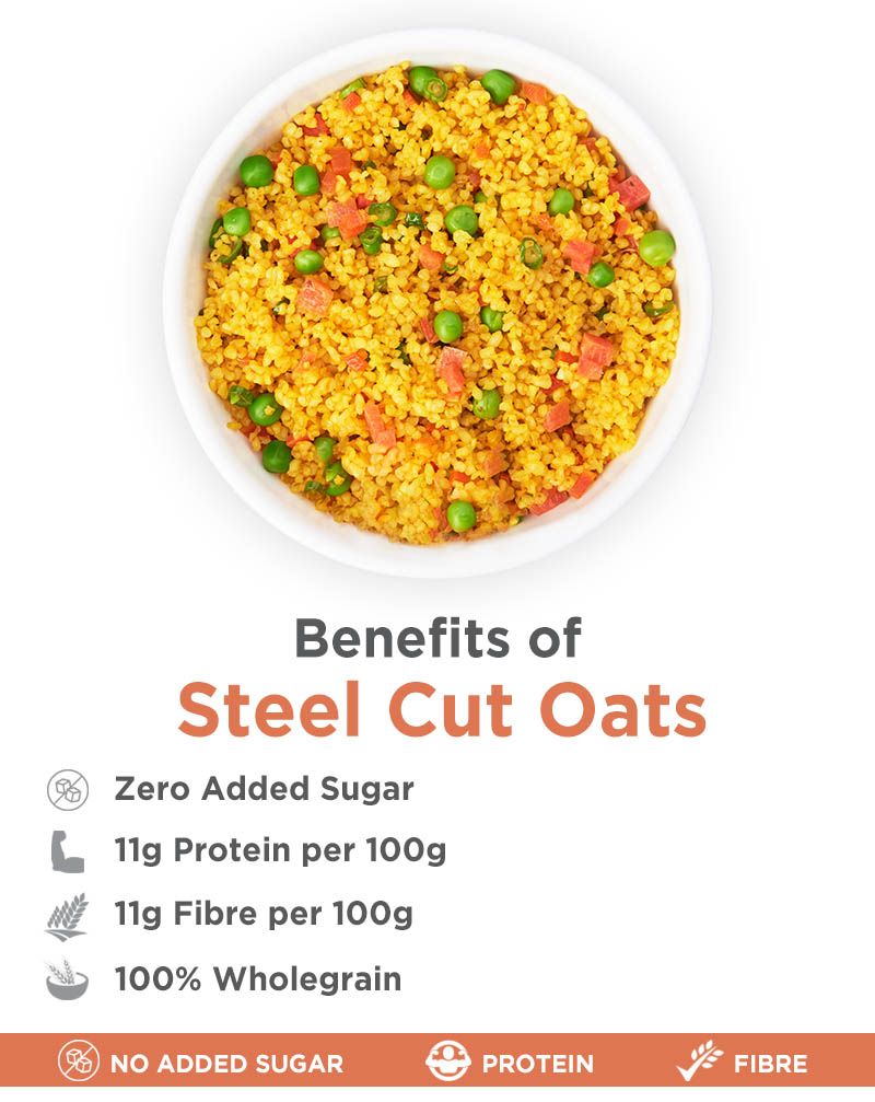 True Elements Steel Cut Oats Gluten Free 1500gm Health Total